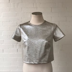Club Monaco gold top